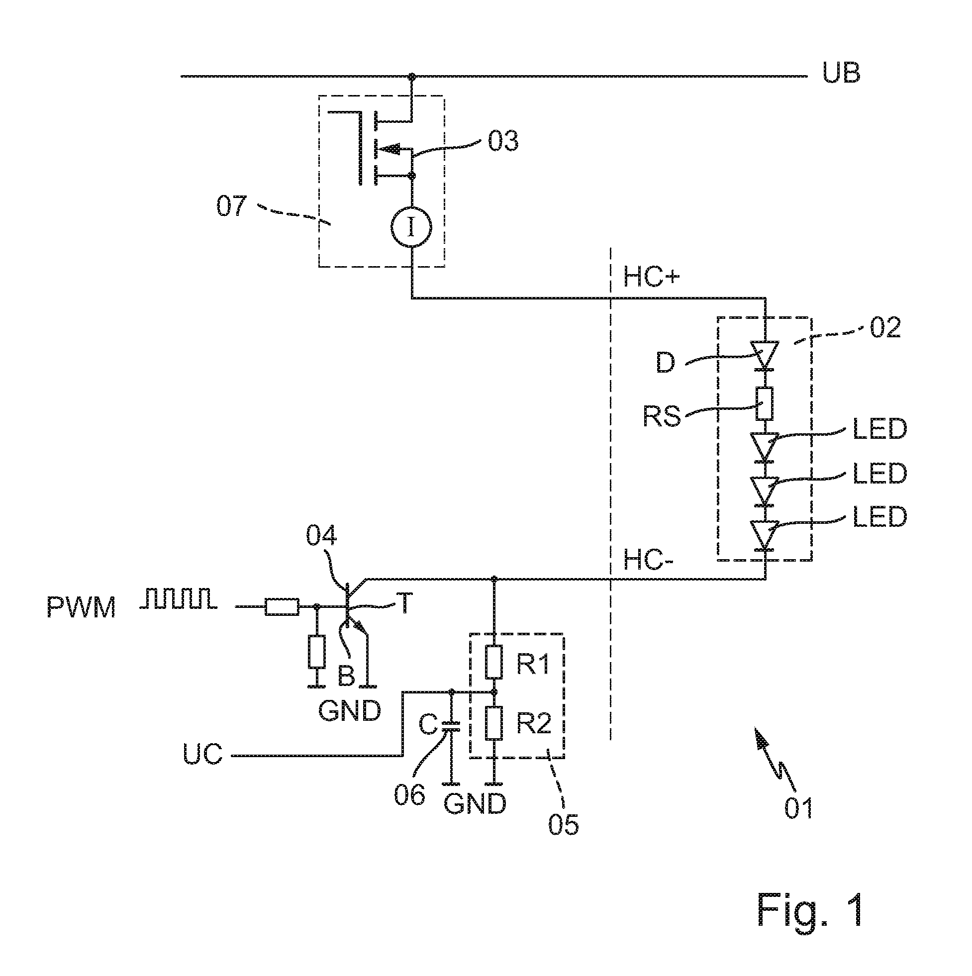 Fault detection of electric consumers in motor vehicles