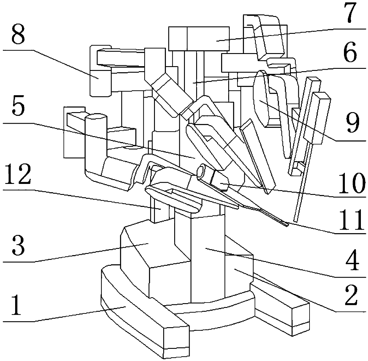 Novel intelligent surgical robot applied to surgery