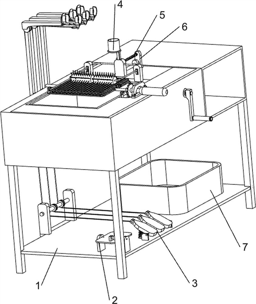 Field manual barbecue device