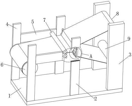 A textile intelligent production separation device based on the Internet of Things