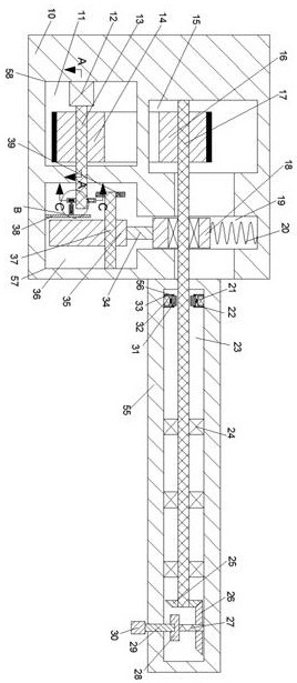 A kind of inner surface milling processing equipment