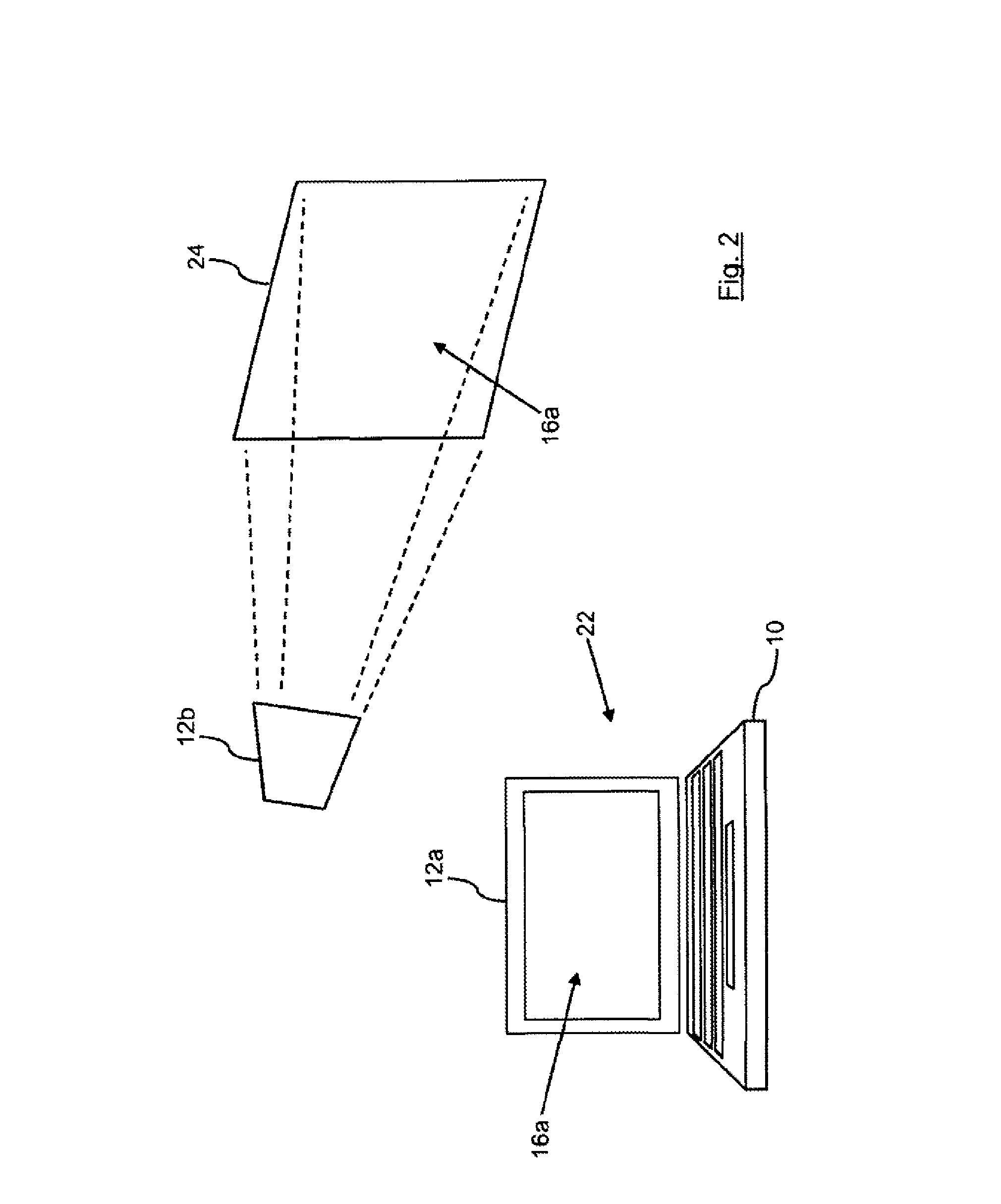 Application windows and display devices