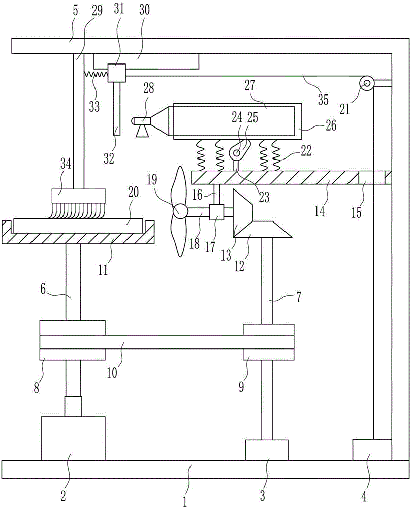 Calculator sterilizing device for office stationary