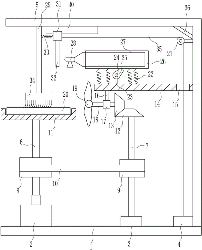 Calculator sterilizing device for office stationary