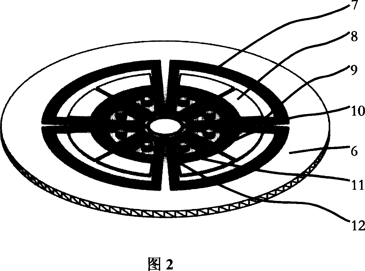 Two-rotor statically stable electromagnetic suspension micro-rotary gyro