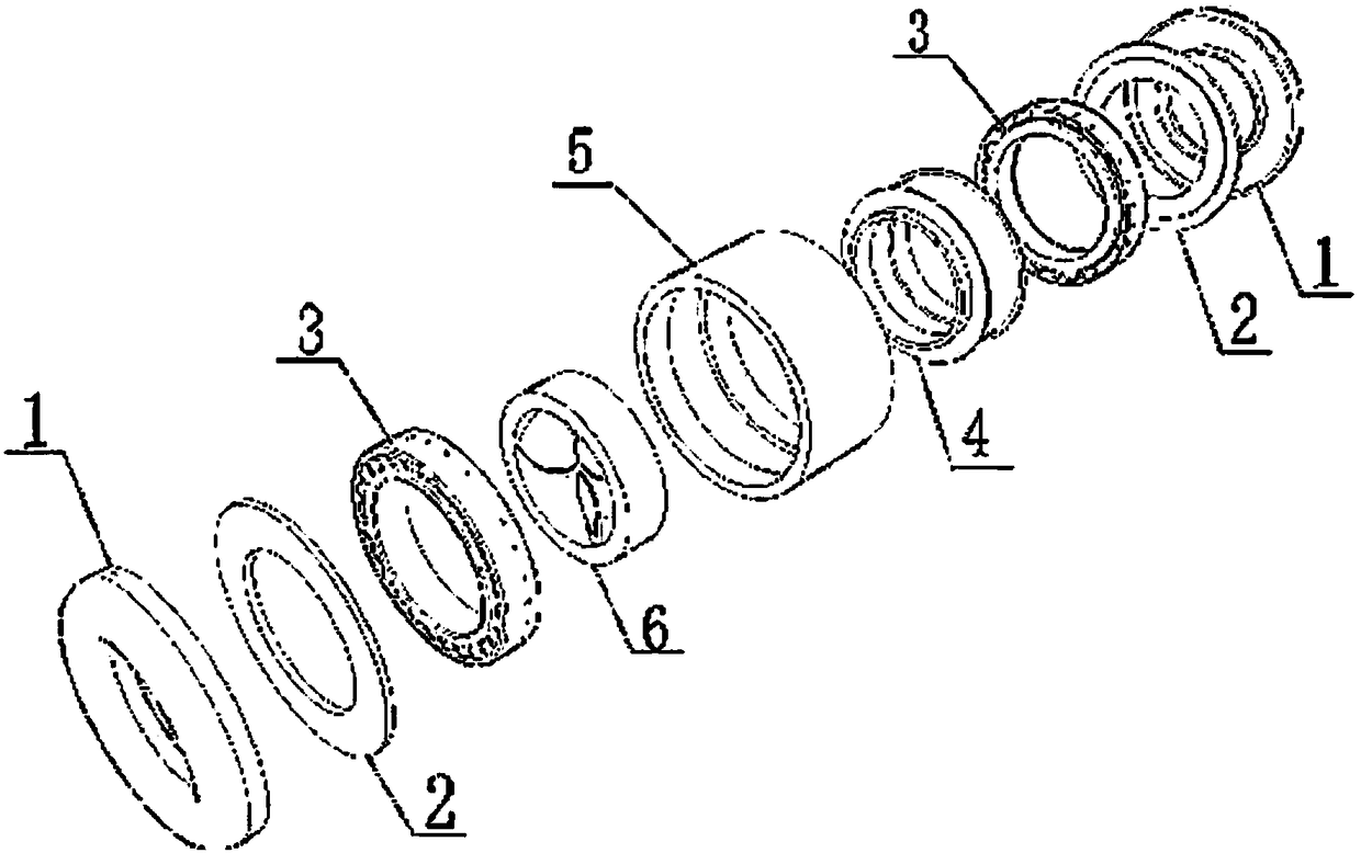 Rim driven propeller propeller test device