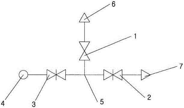 Thermal insulation double-stop discharge sampling valve