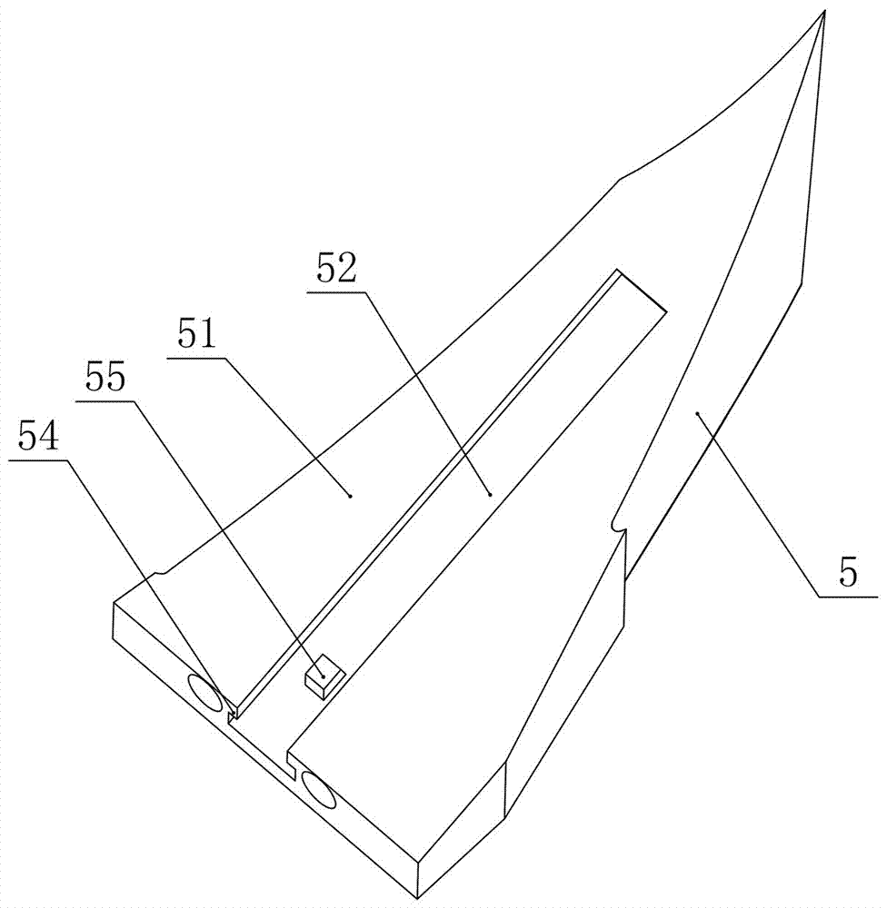 Die for manufacturing centrifugal impeller