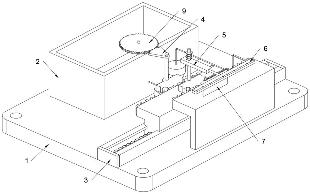 Dust suppression device based on building construction site