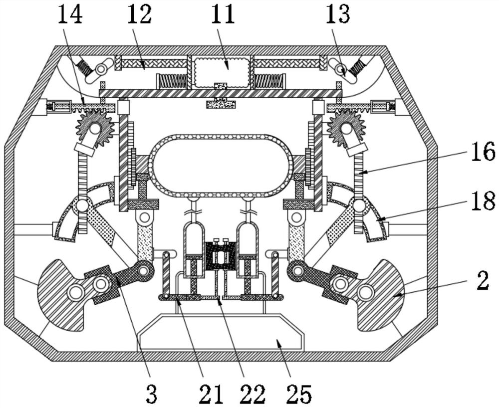 Temperature-dependent automatic adjusting device for microbial aerobic fermentation