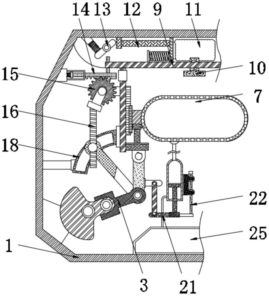 Temperature-dependent automatic adjusting device for microbial aerobic fermentation