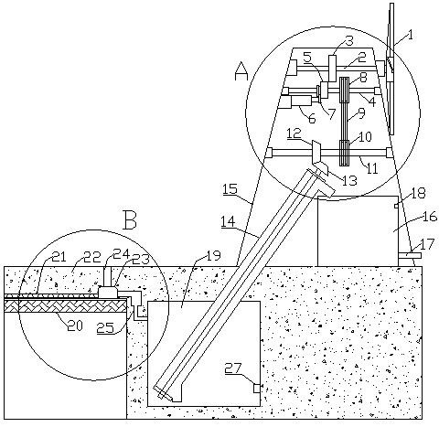 Rainwater recovery and reuse system and rainwater utilization method