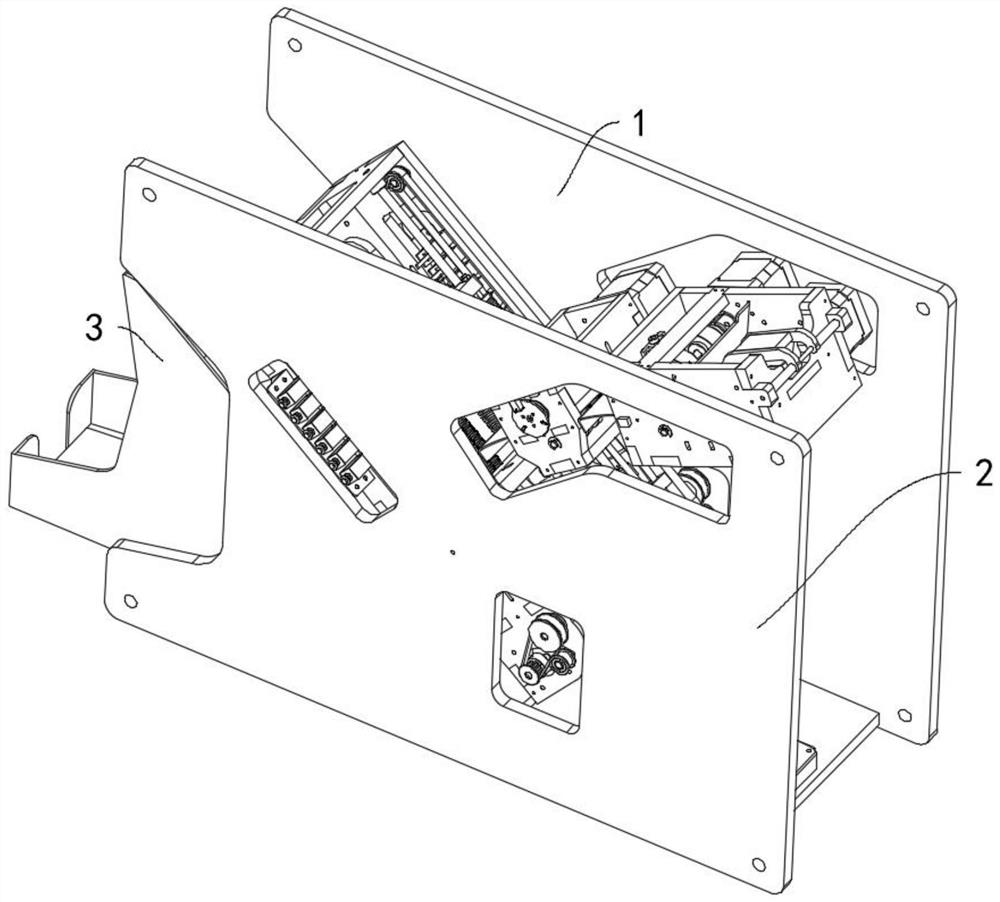 Traceable encryption card issuing device based on true random number