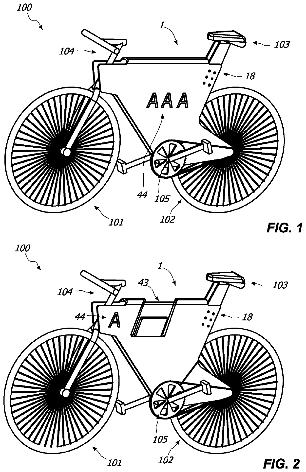 Bike frame and method for manufacturing thereof