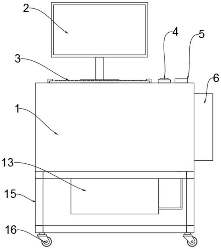 Computer software testing device