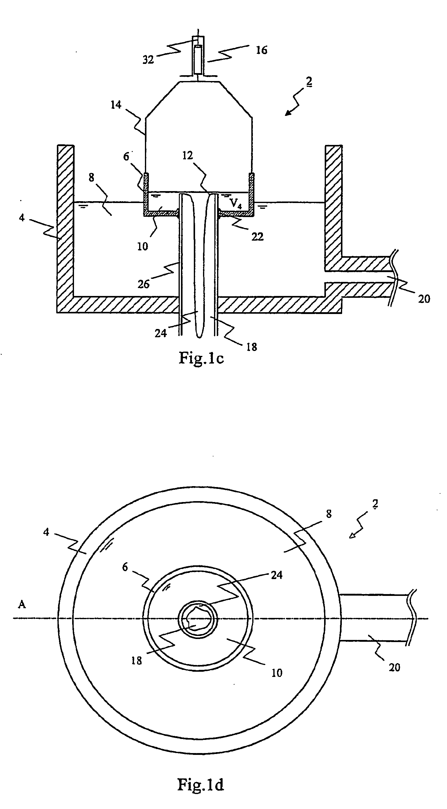 Tapping and pouring system for molten metals