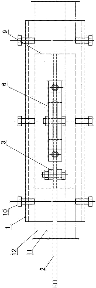 Portable rubber strip compression reaction force detection device