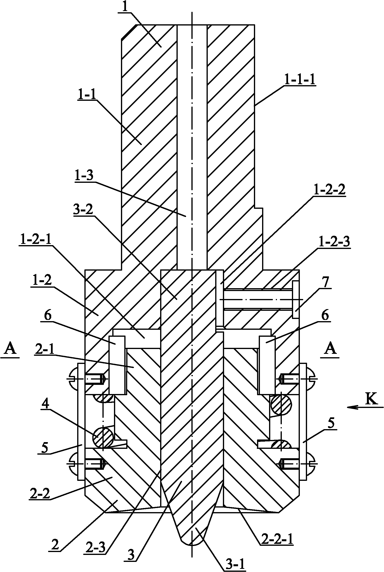 Repair welding method and welding tool of stirring friction plug for friction preheating of telescopic shaft shoulder