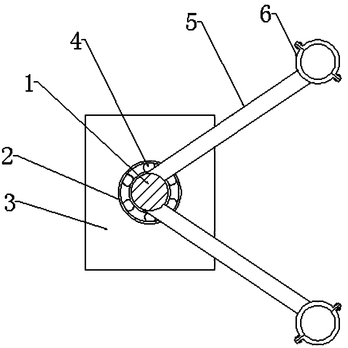 Special partitioning switch lifting device