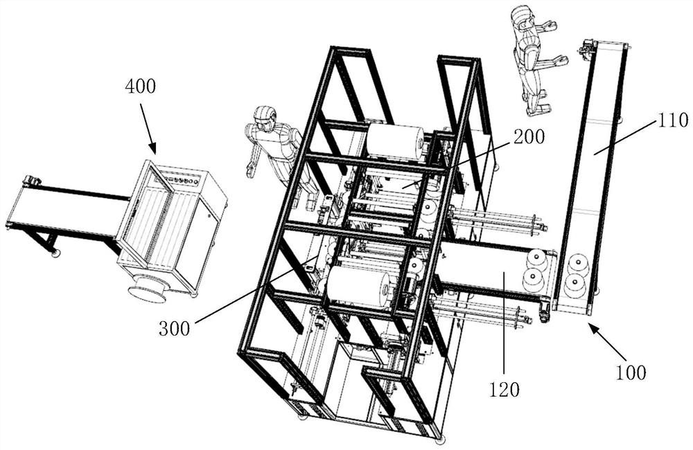 Cone yarn packaging device