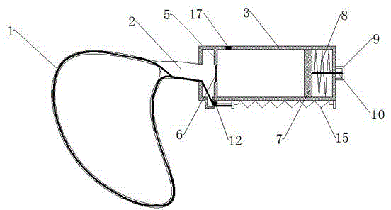 A kind of specimen bag for laparoscopic operation