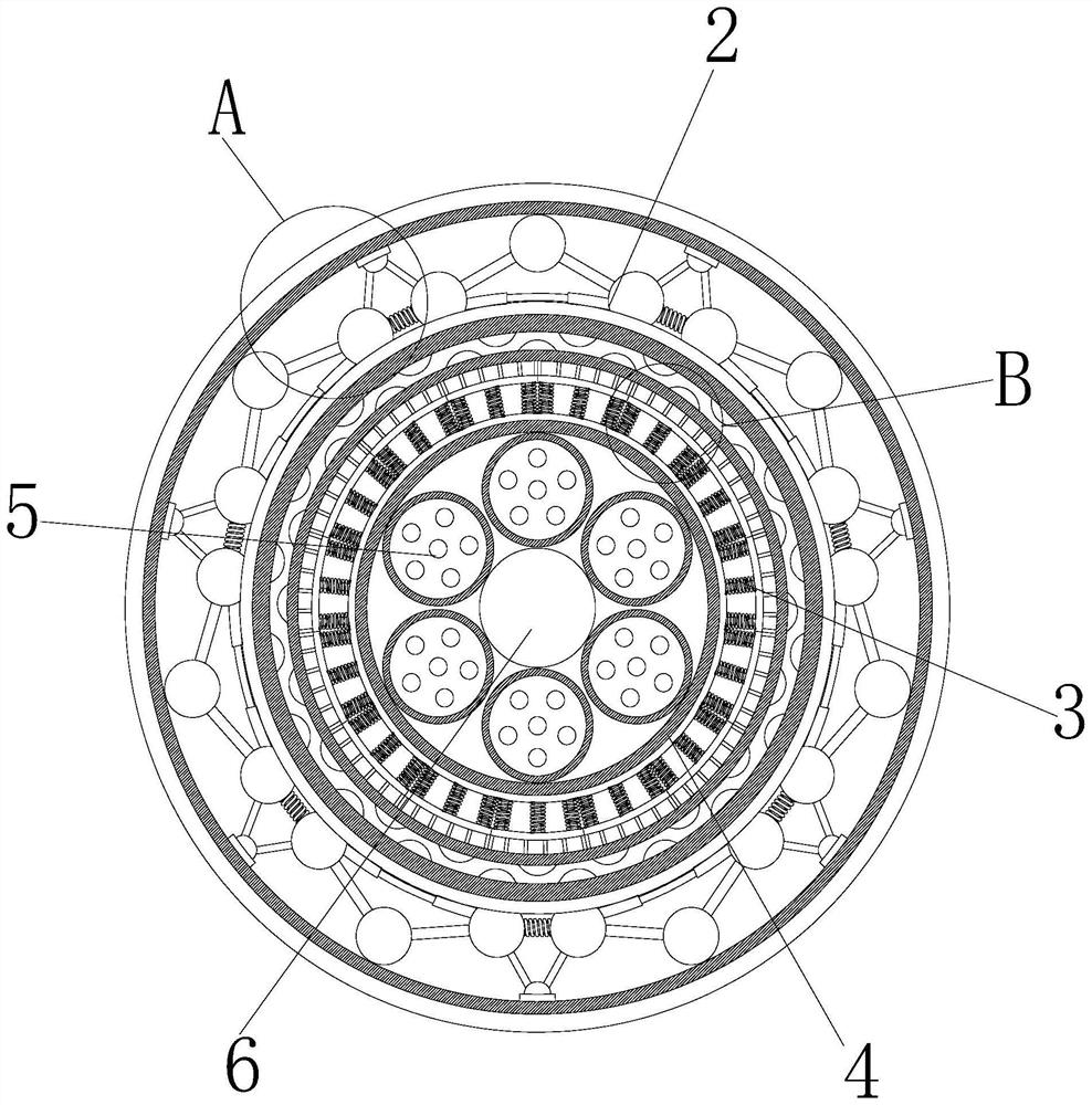 Protection device for 5G communication optical cable