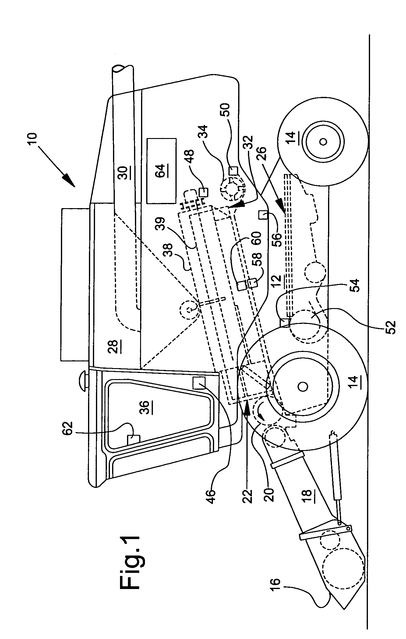 Vibration control with operating state measurement