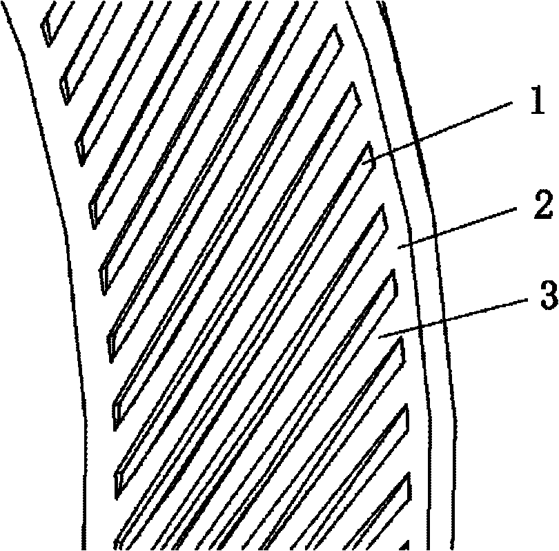 Wedge groove curvature sealing structure for dynamic and static gaps for nuclear main pump