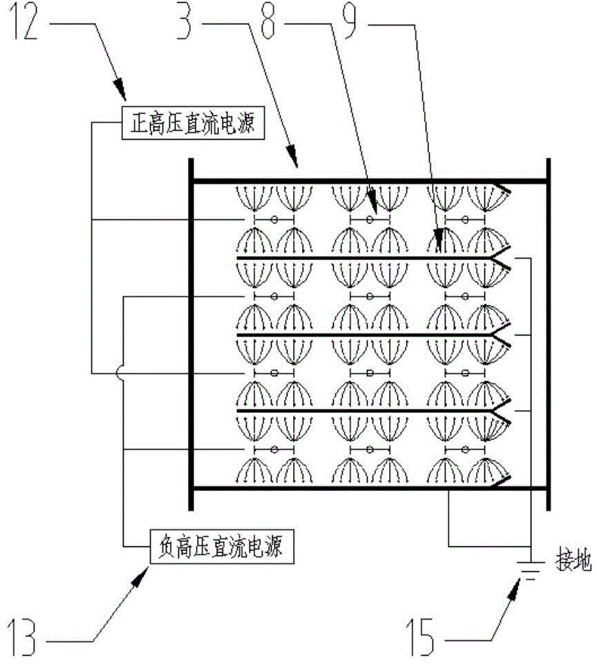 Fine particle electric coagulation apparatus