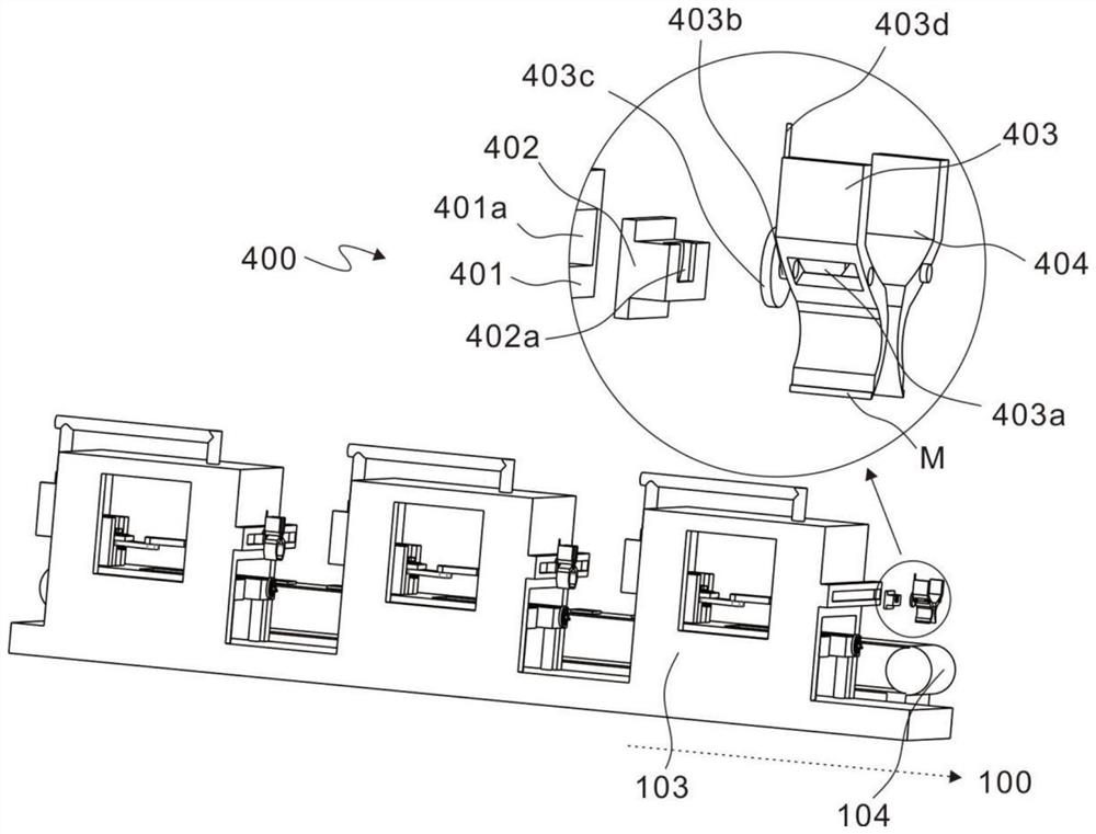 A clamping device for semiconductor welding inspection