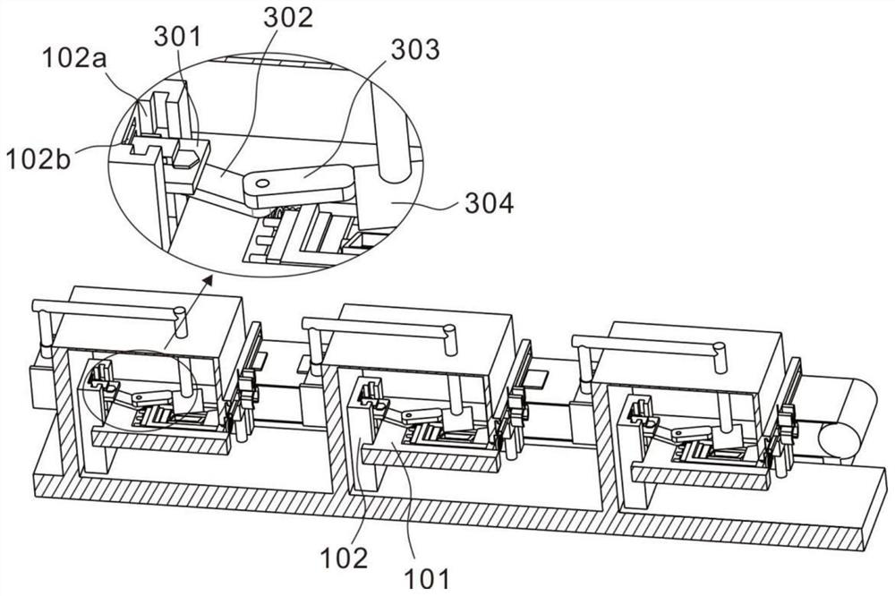 A clamping device for semiconductor welding inspection