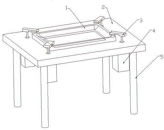 Machining jig for thin-wall products with arc surfaces