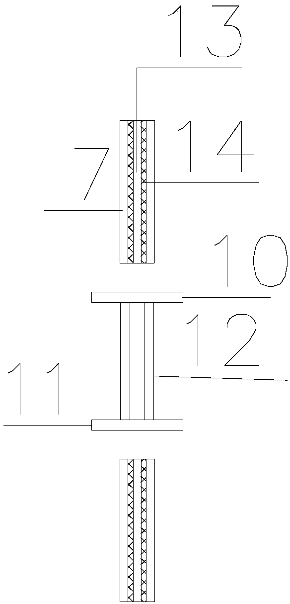 Multifunctional replaceable coupling beam structure