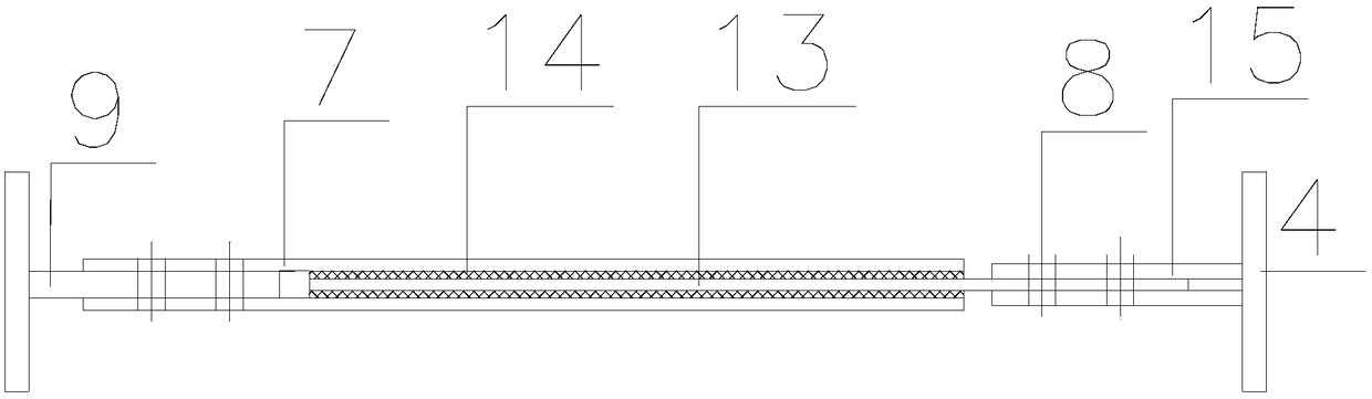 Multifunctional replaceable coupling beam structure