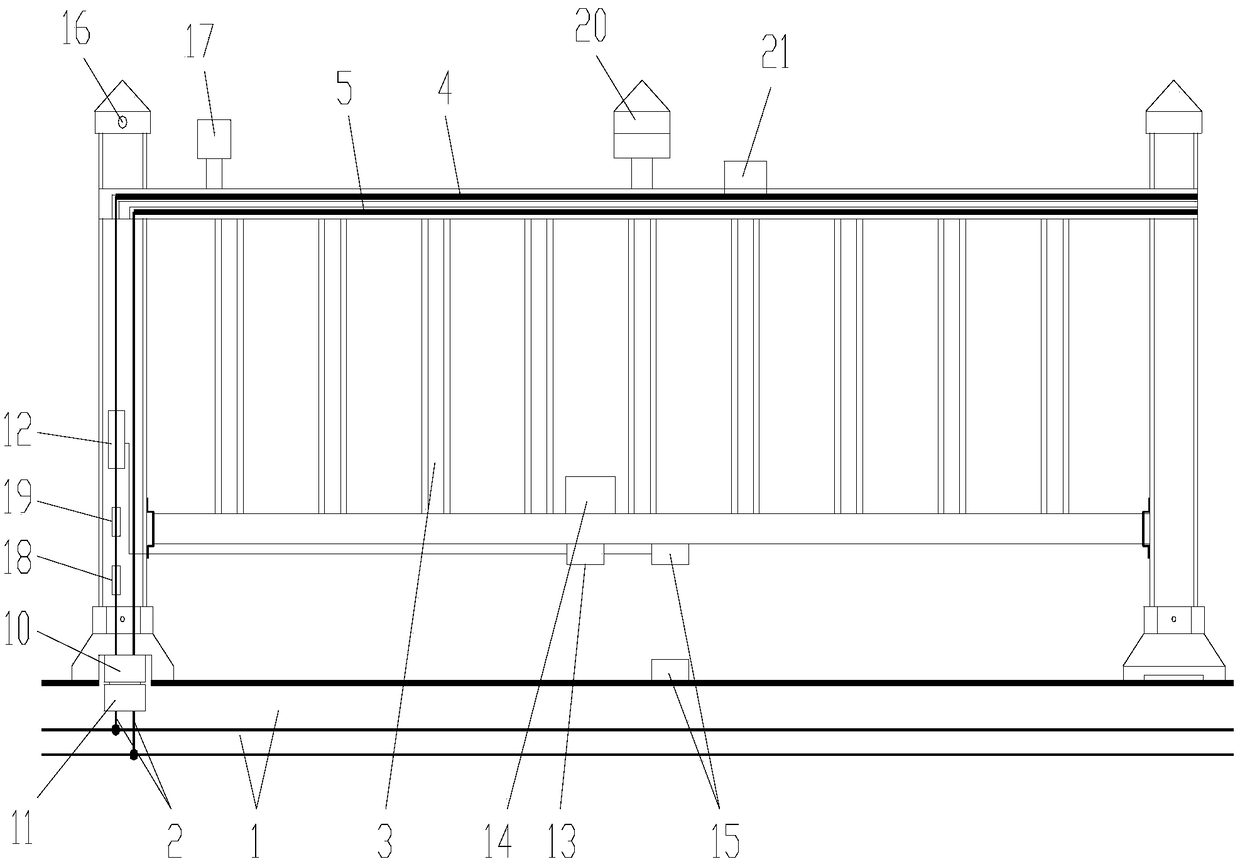 Method for constructing roadway charging system