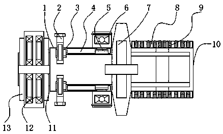 Vehicle exhaust pipe facilitating internal cleaning for energy conservation and emission reduction