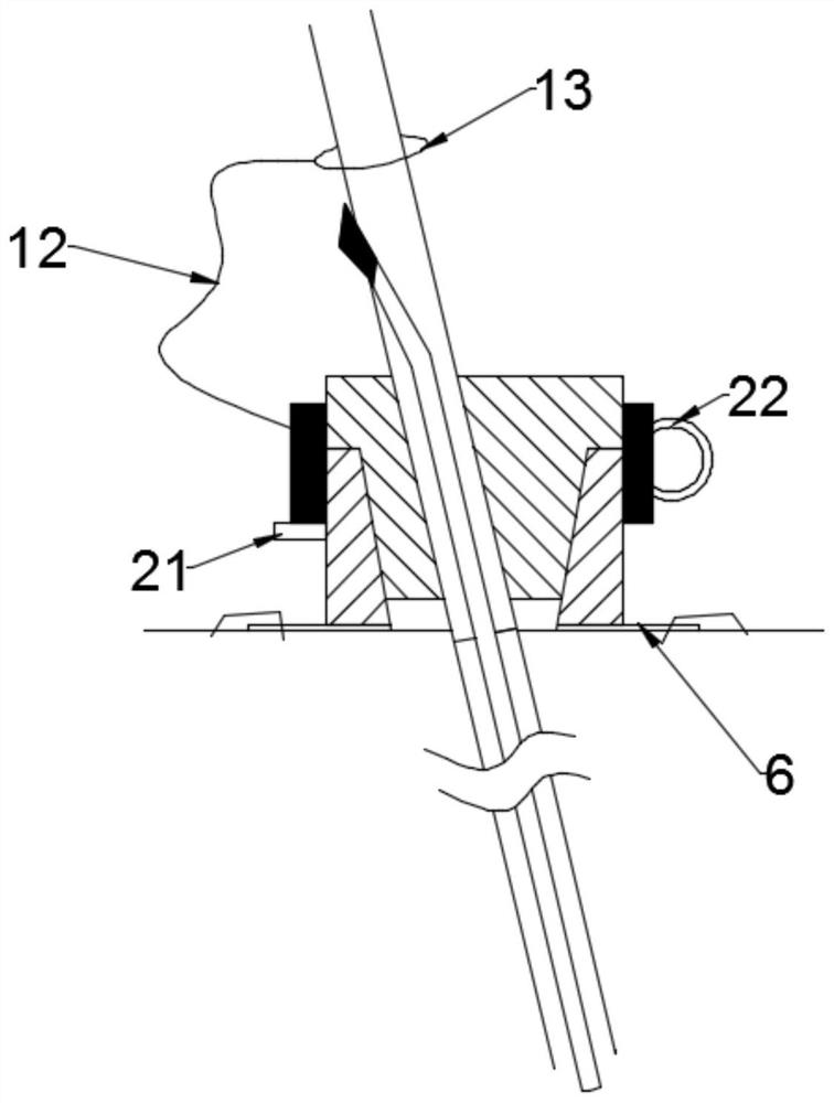 Thoracic and abdominal cavity adjustable negative pressure drainage device for oncology department