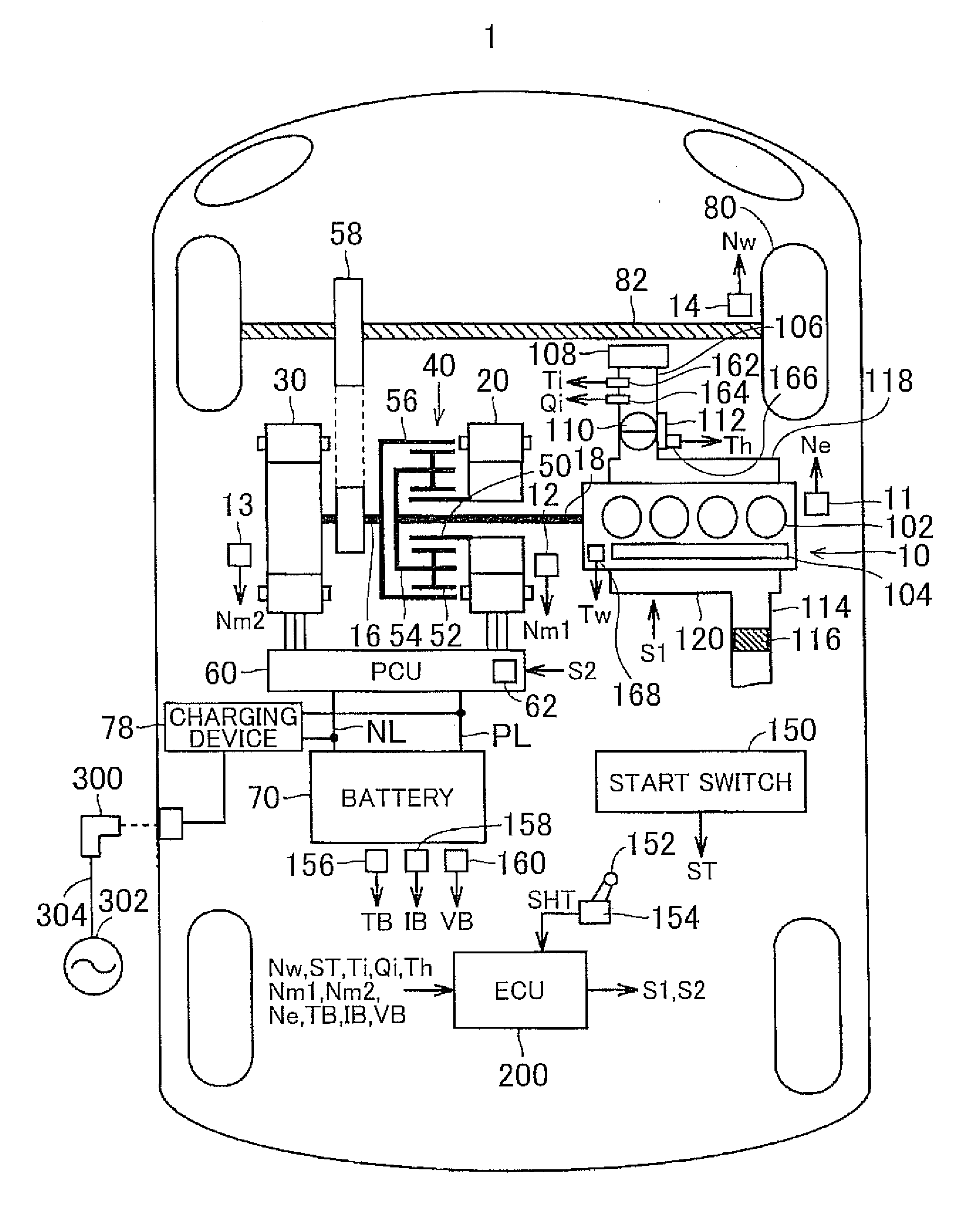 Hybrid vehicle and method of controlling hybrid vehicle