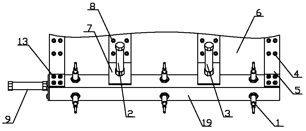 Device for simultaneously detecting straightness of two sides of frame for rectangular frame corner connector automated assembly machinery