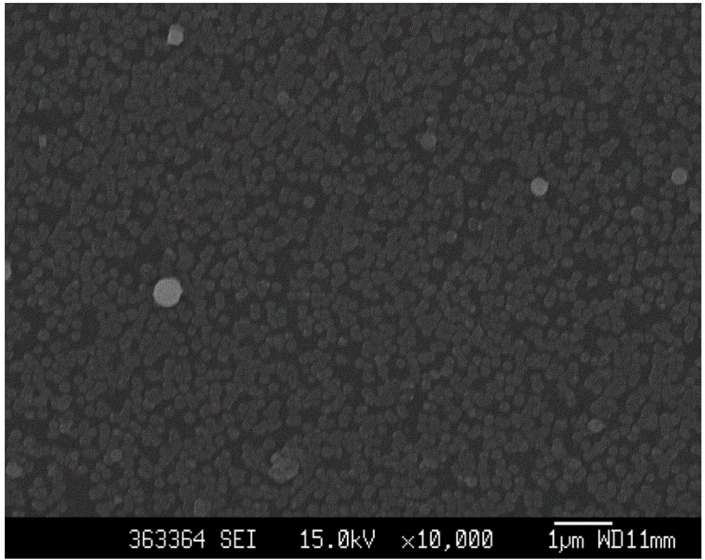 ZnS nano-crystalline film and preparation method and application thereof