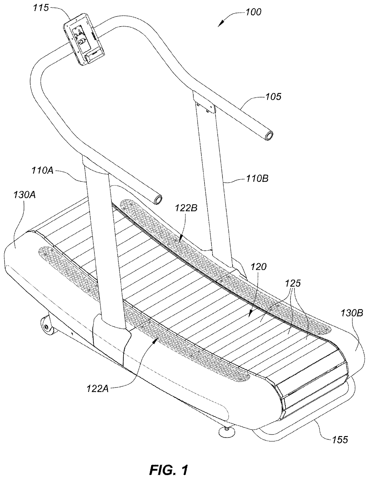 Exercise treadmill