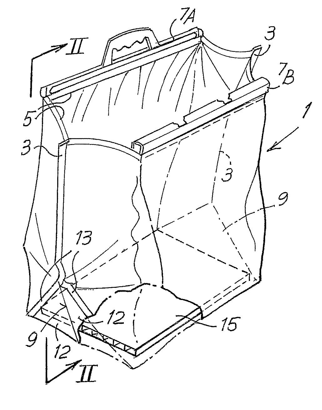 Thermal bag for foods and the like