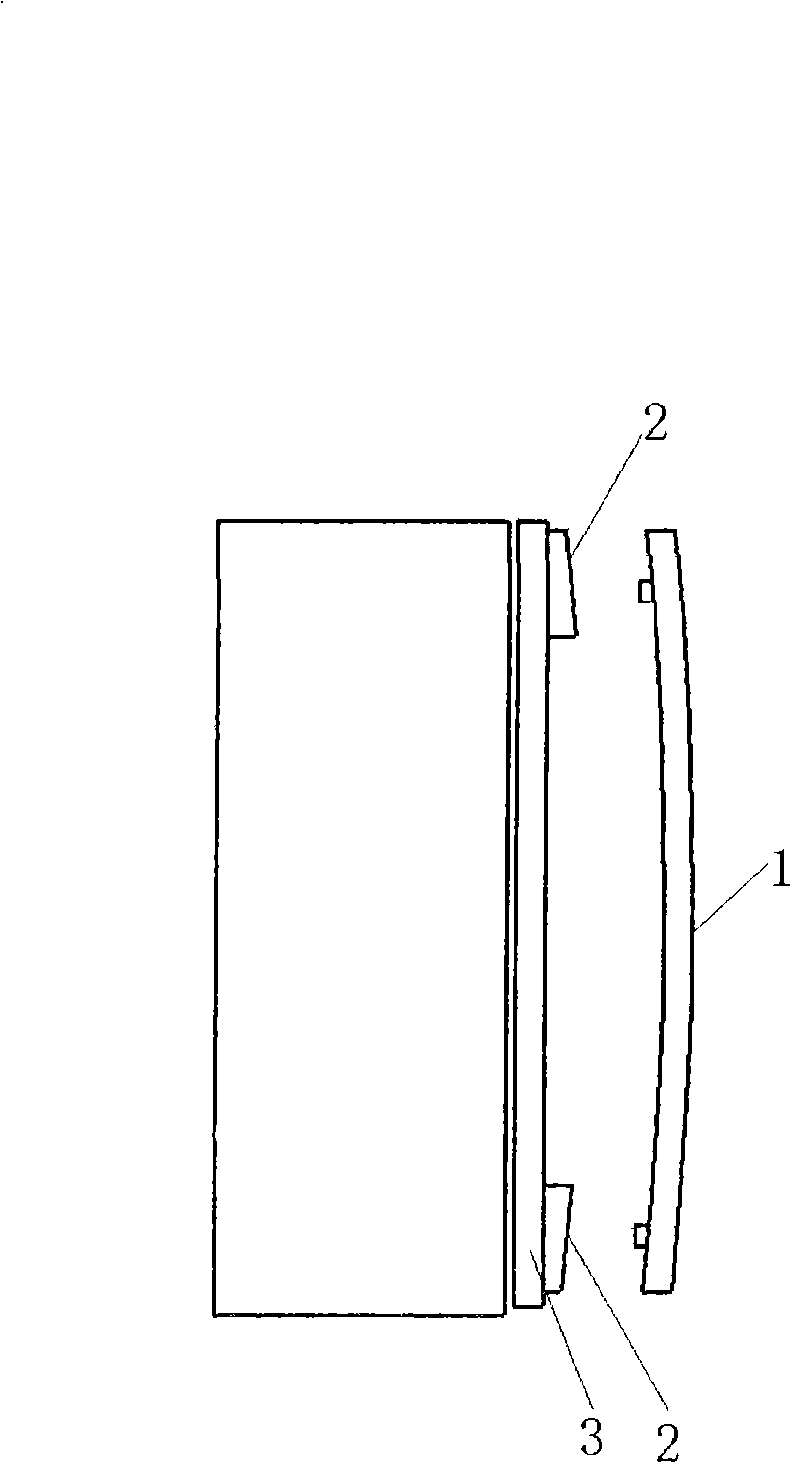 Improved handle assembly method and assembly structure