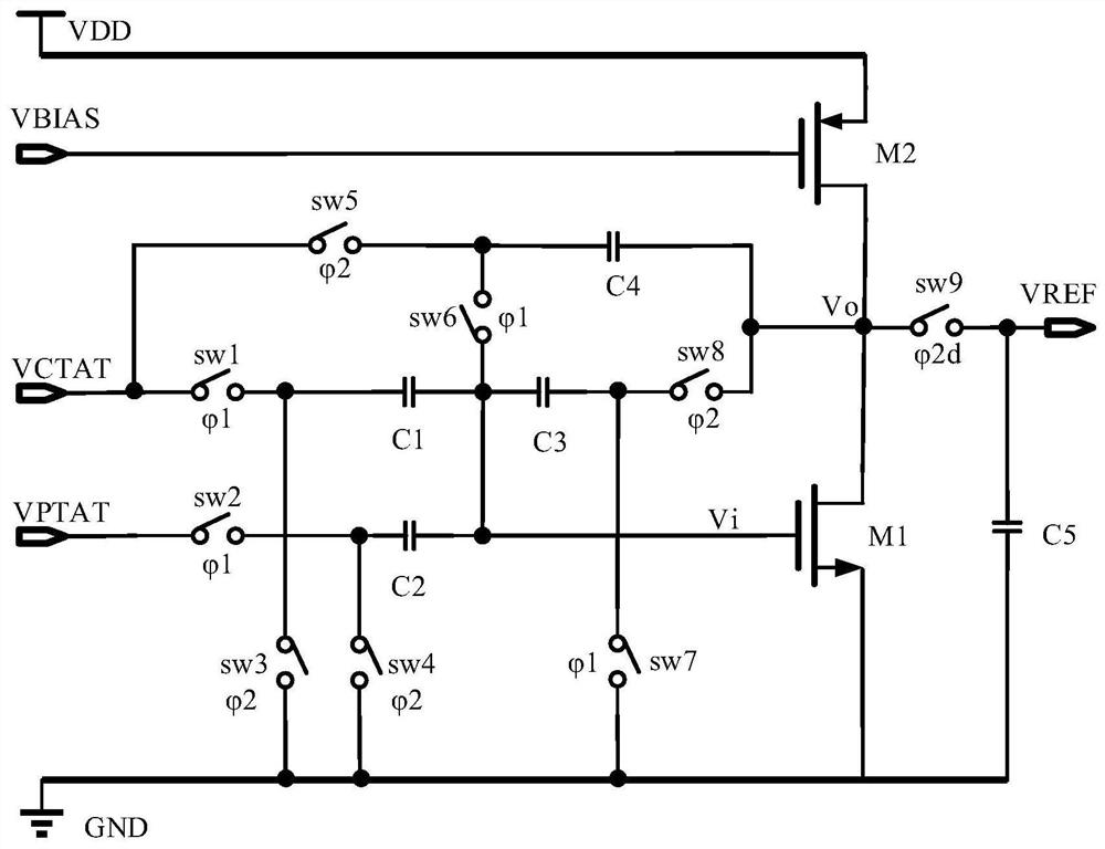 Switched capacitor amplifier