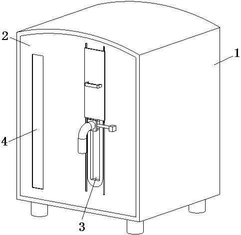 Integrated fermentation wine storage tank