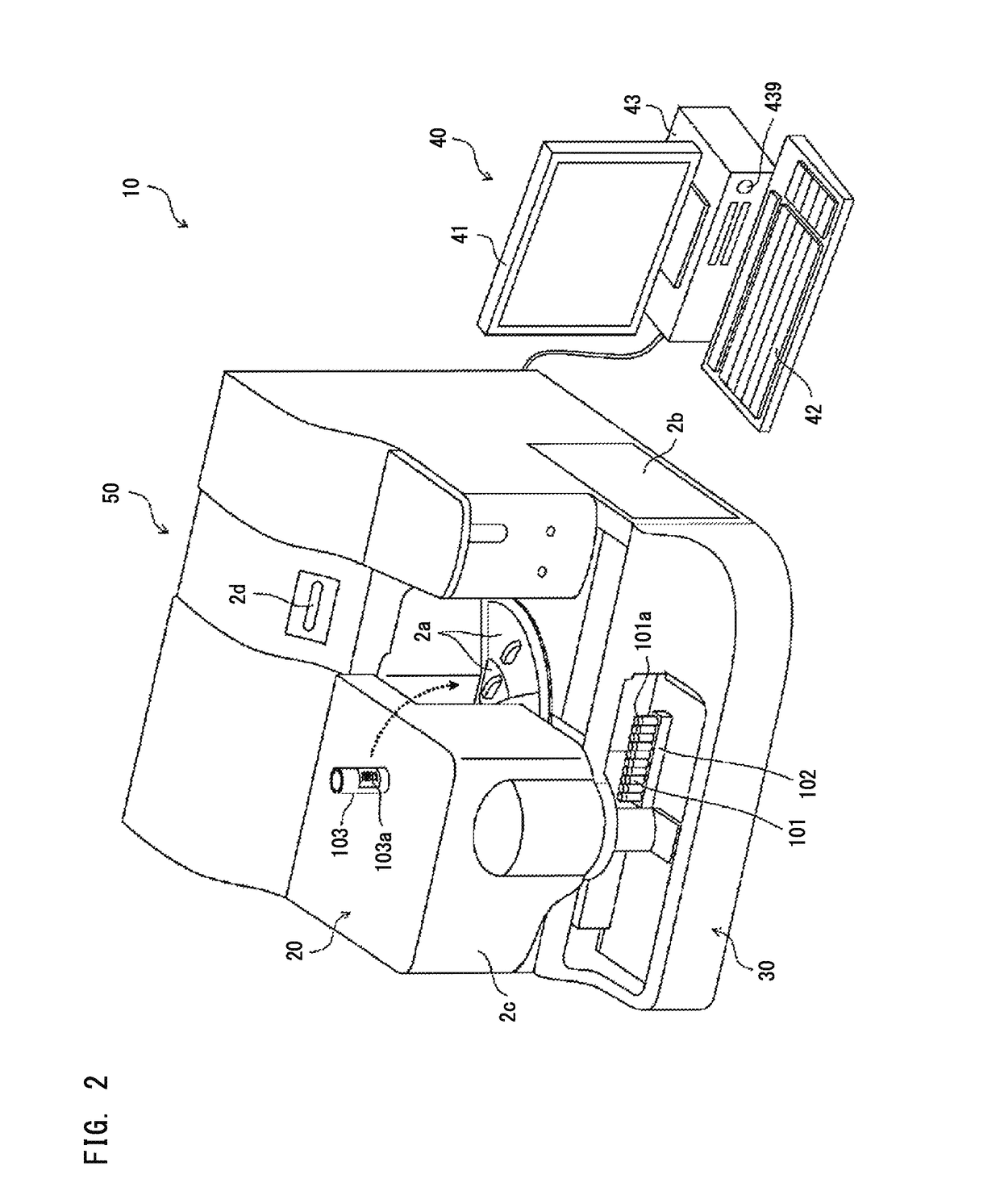 Blood sample determination method and blood sample analyzer