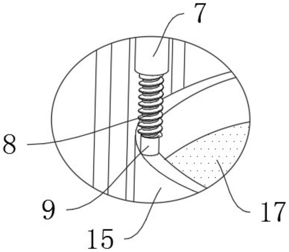 Branch position adjusting device for hickory planting