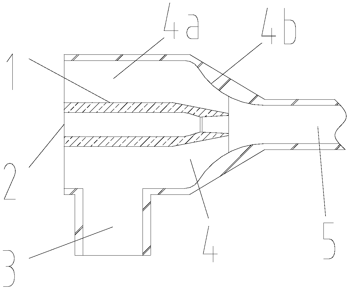 Efficient ejector