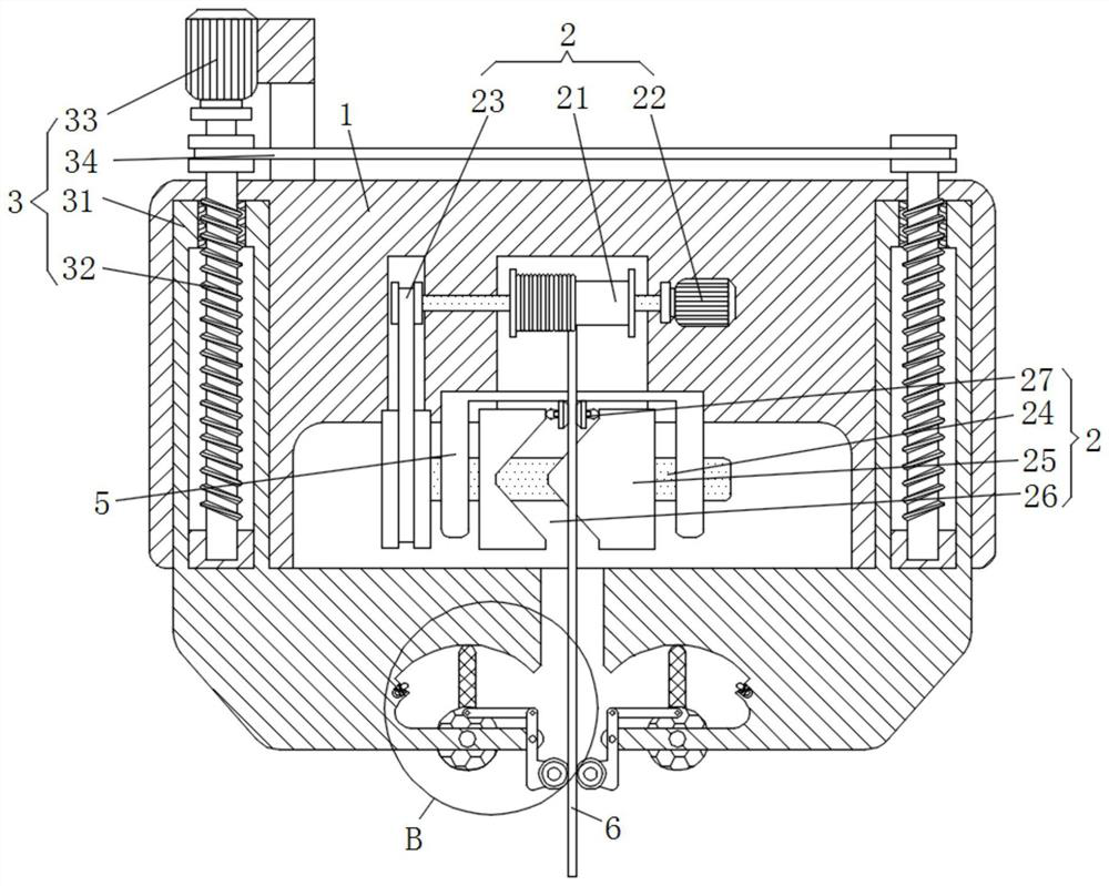 Electric hoist hoisting equipment capable of achieving ordered winding and reduction of swing amplitude