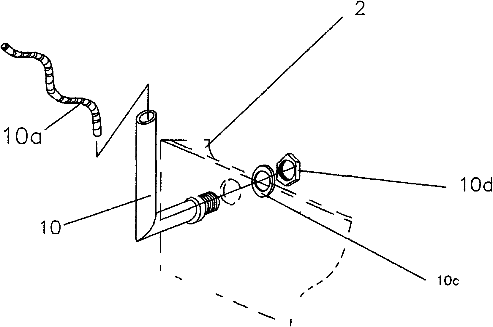 Air conditioner greening and cooling device utilizing condensed water